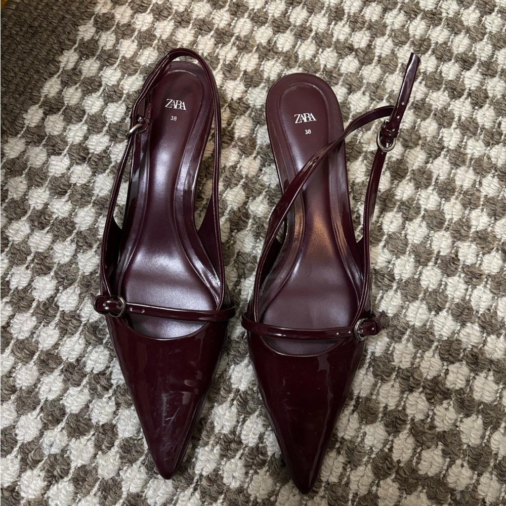 Zara kitten heels
